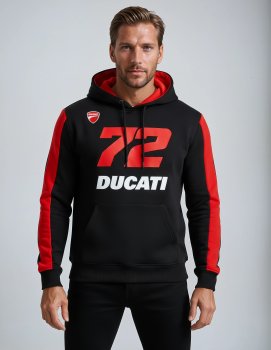 Ducati Sweatshirt mit Kapuze Dual Bez 72
